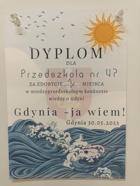 Gdynia Ja Wiem - międzyprzedszkolny konkurs wiedzy